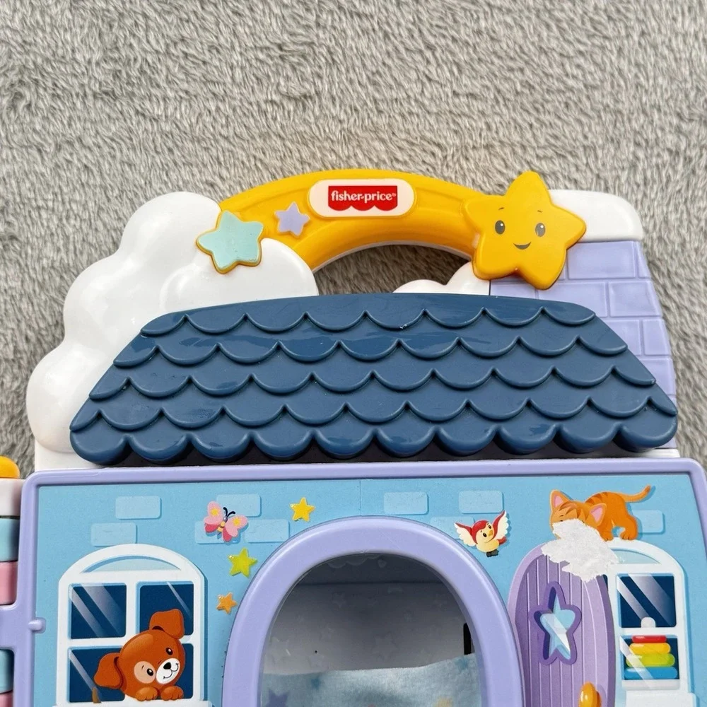 Fisher Price Little People Baby's Day Storybook‎ Playset Book Only 2019 GMK20
